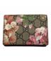 GUCCI (グッチ) GGブルームス コンパクトウォレット ベージュ：10000円