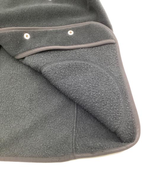 DANTON（ダントン）DANTON (ダントン) FLEECE COLLARLESS JACKET（フリース カラーレス ジャケット） ブラック サイズ:36の古着・服飾アイテム