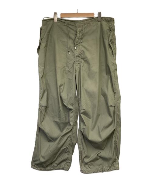 US ARMY（ユーエスアーミー）US ARMY (ユーエスアーミー) 後染め スノーカモパンツ グリーン サイズ:MEDIUM-REGULARの古着・服飾アイテム