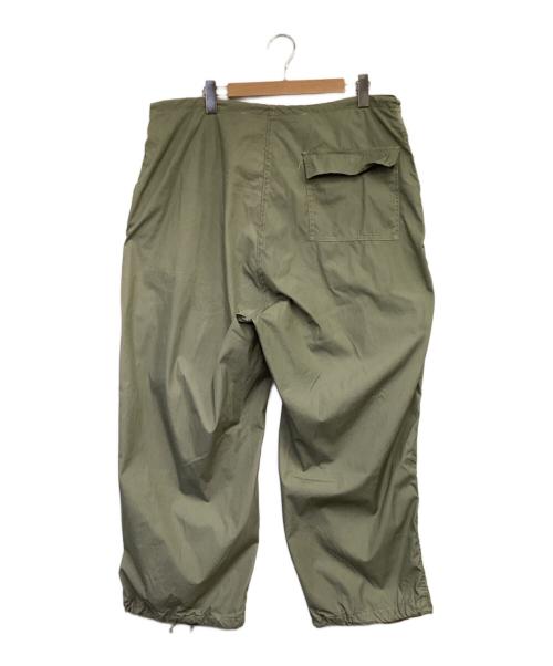 US ARMY（ユーエスアーミー）US ARMY (ユーエスアーミー) 後染め スノーカモパンツ グリーン サイズ:MEDIUM-REGULARの古着・服飾アイテム