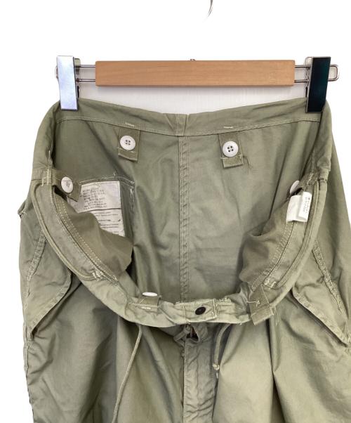 US ARMY（ユーエスアーミー）US ARMY (ユーエスアーミー) 後染め スノーカモパンツ グリーン サイズ:MEDIUM-REGULARの古着・服飾アイテム