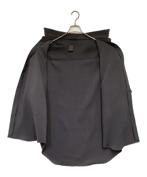N.HOOLYWOOD（エヌ ハリウッド）N.HOOLYWOOD (エヌ ハリウッド) HALF SLEEVE SHIRT（半袖 シャツ） グレー サイズ:40の古着・服飾アイテム