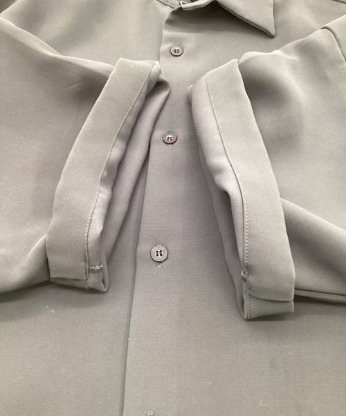 N.HOOLYWOOD（エヌ ハリウッド）N.HOOLYWOOD (エヌ ハリウッド) HALF SLEEVE SHIRT（半袖 シャツ） グレー サイズ:40の古着・服飾アイテム