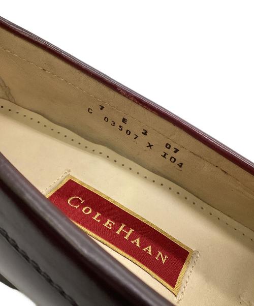 COLE HAAN（コールハーン）COLE HAAN (コールハーン) Pinch（ピンチ）タッセルローファー ダークブラウン サイズ:7Eの古着・服飾アイテム