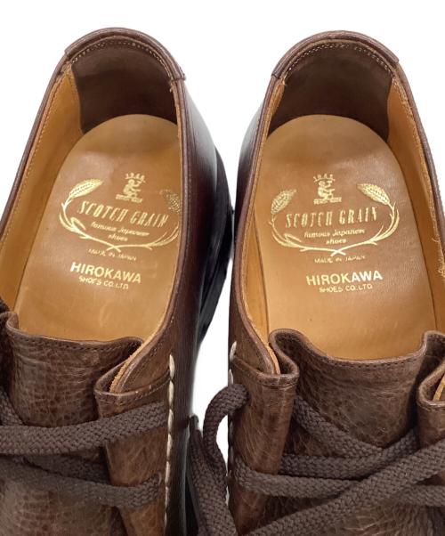 SCOTCH GRAIN（スコッチグレイン）SCOTCH GRAIN (スコッチグレイン) チロリアンシューズ ダークブラウン サイズ:24.5cmの古着・服飾アイテム