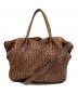 TIBERIO FERRETTI（ティベリオ・フェレッティ）の古着「Borsa（ボルサ）2WAYトートバッグ」｜ブラウン