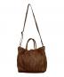 TIBERIO FERRETTI (ティベリオ・フェレッティ) Borsa（ボルサ）2WAYトートバッグ ブラウン：15000円