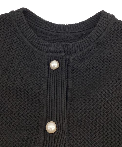 BEARDSLEY（ビアズリー）BEARDSLEY (ビアズリー) カーディガン ブラック サイズ:Fの古着・服飾アイテム
