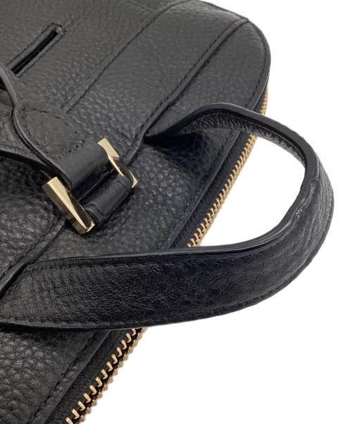MICHAEL KORS（マイケルコース）MICHAEL KORS (マイケルコース) Rhea Zip Medium Slim Backpack（レア ジップ ミディアム スリム バックパック） ブラックの古着・服飾アイテム