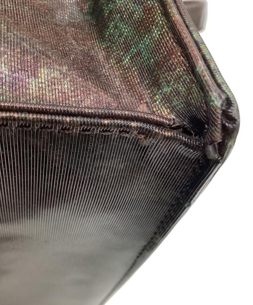 Jean Paul GAULTIER（ジャンポールゴルチェ）Jean Paul GAULTIER (ジャンポールゴルチェ) Vサイバー ハンドバッグ 玉虫色の古着・服飾アイテム