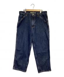 Levi's SILVER TAB（リーバイス シルバータブ）の古着「BAGGY CARPENTER（バギーカーペンター）デニムパンツ」｜インディゴ
