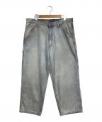 LEVI'S SILVERTABリーバイス）の古着「バギーカーペンター デニムパンツ」｜インディゴ