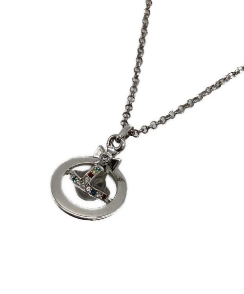 Vivienne Westwood（ヴィヴィアンウエストウッド）Vivienne Westwood (ヴィヴィアンウエストウッド) プチオーブ ネックレス シルバーの古着・服飾アイテム