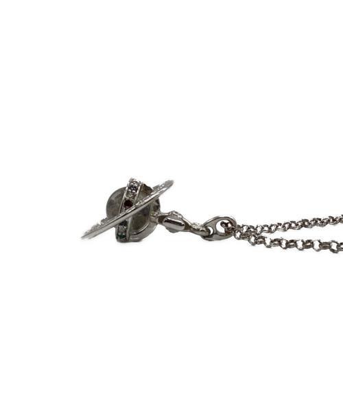 Vivienne Westwood（ヴィヴィアンウエストウッド）Vivienne Westwood (ヴィヴィアンウエストウッド) プチオーブ ネックレス シルバーの古着・服飾アイテム