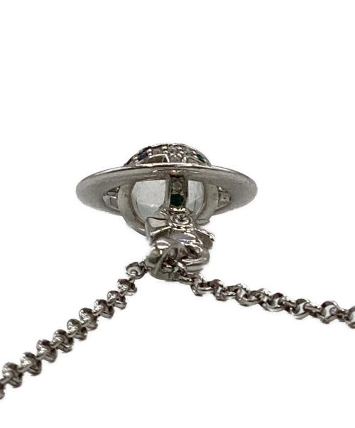 Vivienne Westwood（ヴィヴィアンウエストウッド）Vivienne Westwood (ヴィヴィアンウエストウッド) プチオーブ ネックレス シルバーの古着・服飾アイテム