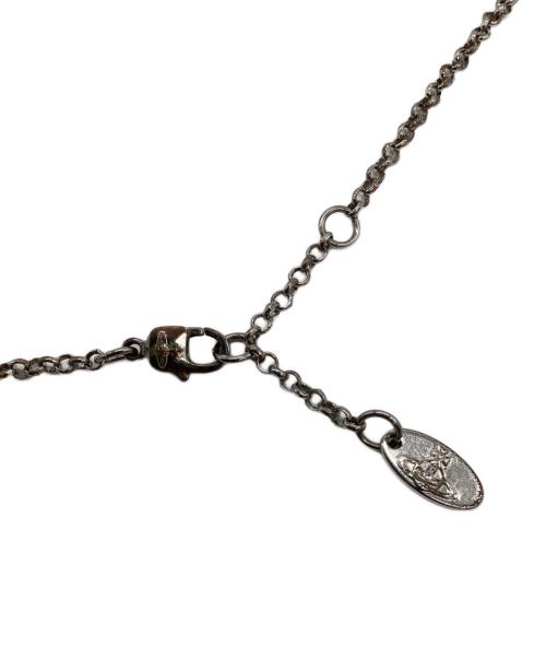 Vivienne Westwood（ヴィヴィアンウエストウッド）Vivienne Westwood (ヴィヴィアンウエストウッド) プチオーブ ネックレス シルバーの古着・服飾アイテム