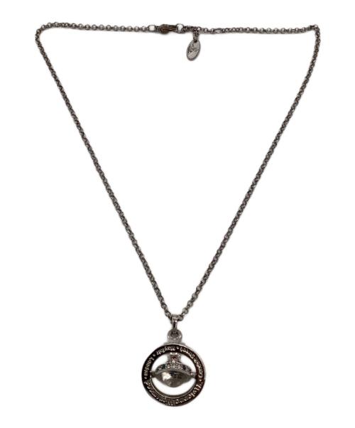 Vivienne Westwood（ヴィヴィアンウエストウッド）Vivienne Westwood (ヴィヴィアンウエストウッド) プチオーブ ネックレス シルバーの古着・服飾アイテム