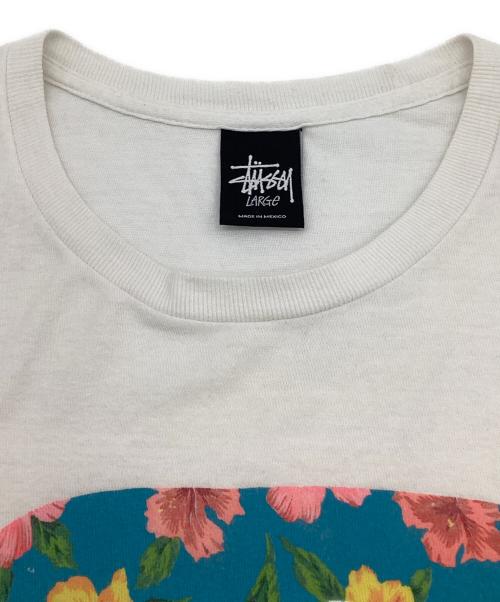 stussy（ステューシー）stussy (ステューシー) スカル Tシャツ ホワイト サイズ:Lの古着・服飾アイテム