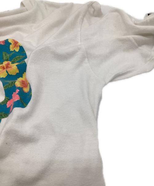 stussy（ステューシー）stussy (ステューシー) スカル Tシャツ ホワイト サイズ:Lの古着・服飾アイテム