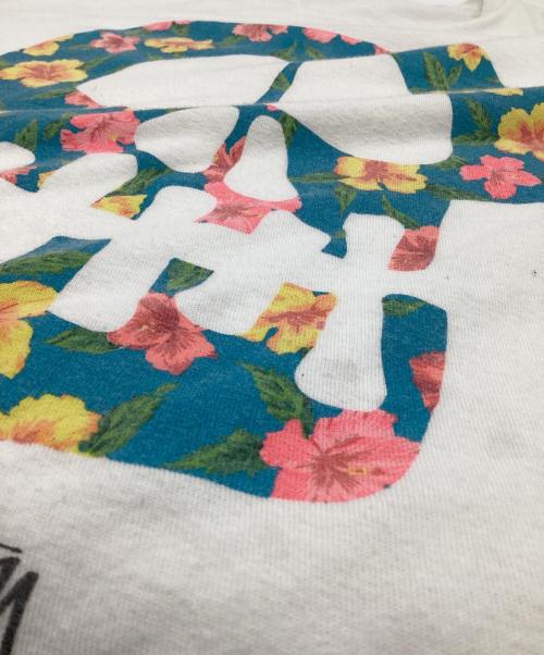 stussy（ステューシー）stussy (ステューシー) スカル Tシャツ ホワイト サイズ:Lの古着・服飾アイテム