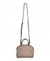 MICHAEL KORS (マイケルコース) CLEO SMALL SAFFIANO LEATHER SATCHEL（クレオ スモール サフィアーノレザー サッチェル バッグ）2WAYバッグ ピンク：8000円