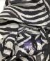 中古・古着 THE NORTHFACE PURPLELABEL PERTEX Zebra Print Mountain Wind Parka（パーテックス ゼブラ プリント マウンテン ウィンド パーカ） ブラック×ホワイト サイズ:WM：9000円