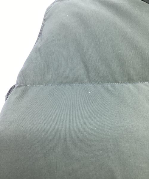 Crescent Down Works（クレセントダウンワークス）Crescent Down Works (クレセントダウンワークス) ダウンベスト カーキ×ブラウン サイズ:S（実寸値要確認）の古着・服飾アイテム