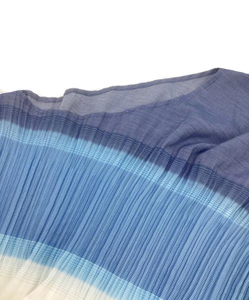 ISSEY MIYAKE FETE（イッセイミヤケフェット）ISSEY MIYAKE FETE (イッセイミヤケフェット) A-POC INSIDE プリーツワンピース ブルー サイズ:2の古着・服飾アイテム