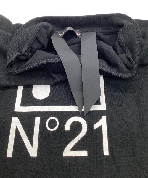 N°21（ヌメロヴェントゥーノ）N°21 (ヌメロヴェントゥーノ) FILA (フィラ) 半袖カットソー ブラック サイズ:XS（ユニセックス 実寸値要確認）の古着・服飾アイテム