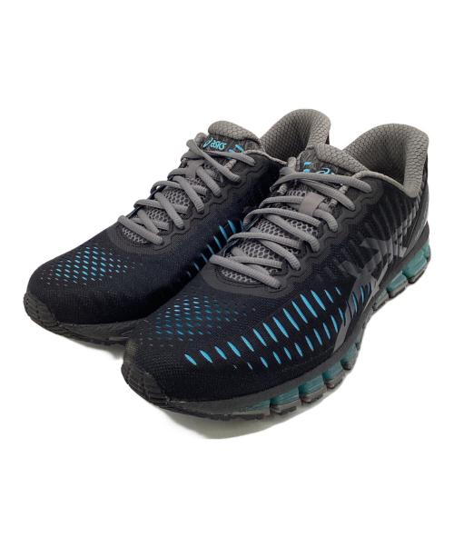 asics（アシックス）asics (アシックス) GEL-QUANTUM 360 I（ゲル-クォンタム I）スニーカー ブラック×ブルー サイズ:28.5㎝の古着・服飾アイテム
