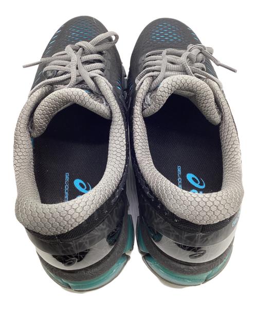 asics（アシックス）asics (アシックス) GEL-QUANTUM 360 I（ゲル-クォンタム I）スニーカー ブラック×ブルー サイズ:28.5㎝の古着・服飾アイテム