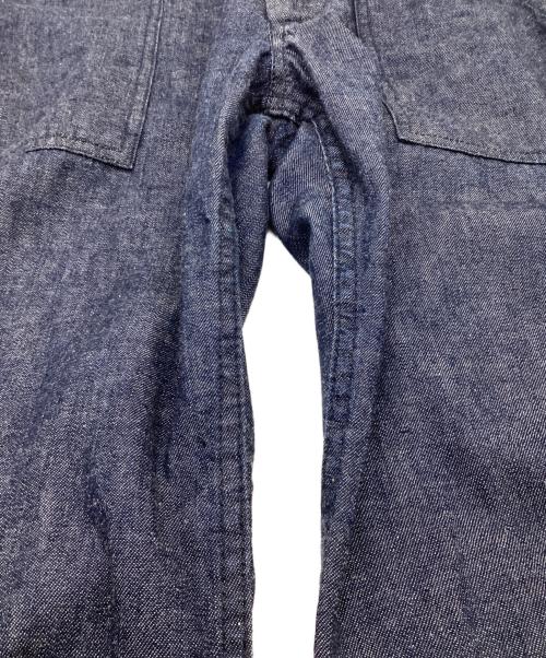 FWk Engineered Garments（エフダブリューケーエンジニアードガーメンツ）FWk Engineered Garments (エフダブリューケーエンジニアードガーメンツ) ベイカーパンツ インディゴ サイズ:1の古着・服飾アイテム