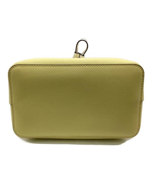 MICHAEL KORS（マイケルコース）MICHAEL KORS (マイケルコース) Suri Medium Bucket Messenger（スリ ミディアム バケット メッセンジャー）2WAYバッグ イエローの古着・服飾アイテム
