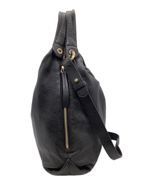 FURLA（フルラ）FURLA (フルラ) 2WAYバッグ ブラック×ベージュの古着・服飾アイテム