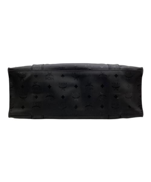 MCM（エムシーエム）MCM (エムシーエム) モノグラム トートバッグ ブラックの古着・服飾アイテム