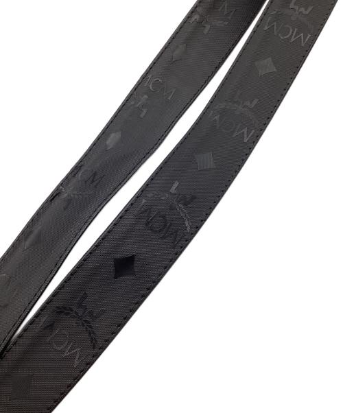 MCM（エムシーエム）MCM (エムシーエム) モノグラム トートバッグ ブラックの古着・服飾アイテム
