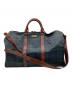 POLO RALPH LAUREN（ポロ・ラルフローレン）の古着「ボストンバッグ」｜グリーン×ネイビー
