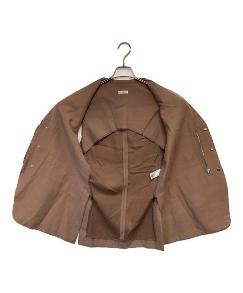 Gemini（ゲミニー）Gemini (ゲミニー) ジレ ブラウン サイズ:Fの古着・服飾アイテム