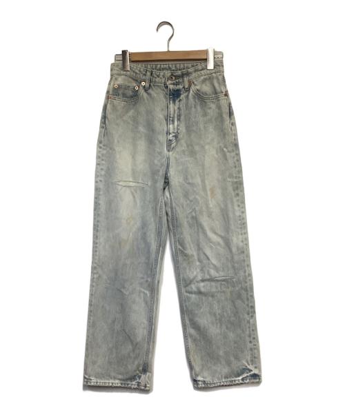 Whim Gazette（ウィムガゼット）Whim Gazette (ウィムガゼット) ダメージデニムパンツ インディゴ サイズ:36の古着・服飾アイテム