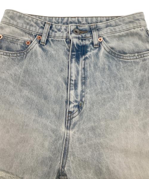Whim Gazette（ウィムガゼット）Whim Gazette (ウィムガゼット) ダメージデニムパンツ インディゴ サイズ:36の古着・服飾アイテム