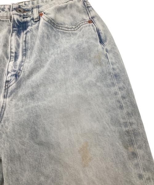 Whim Gazette（ウィムガゼット）Whim Gazette (ウィムガゼット) ダメージデニムパンツ インディゴ サイズ:36の古着・服飾アイテム