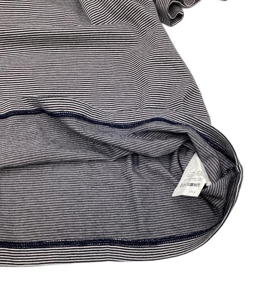Graphpaper（グラフペーパー）Graphpaper (グラフペーパー) Narrow Border S/S Tee（ナロー ボーダー ショートスリーブ Tシャツ） ブラック×ホワイト サイズ:1の古着・服飾アイテム