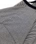 中古・古着 Graphpaper (グラフペーパー) Narrow Border S/S Tee（ナロー ボーダー ショートスリーブ Tシャツ） ブラック×ホワイト サイズ:1：8000円