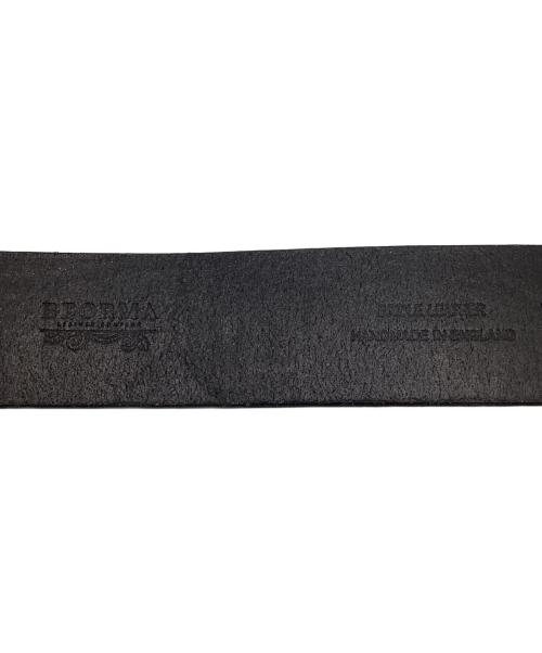 BEORMA（ベオーマ）BEORMA (ベオーマ) 28mm UNLINED BELT（アンラインド ベルト） ブラック サイズ:30/75の古着・服飾アイテム
