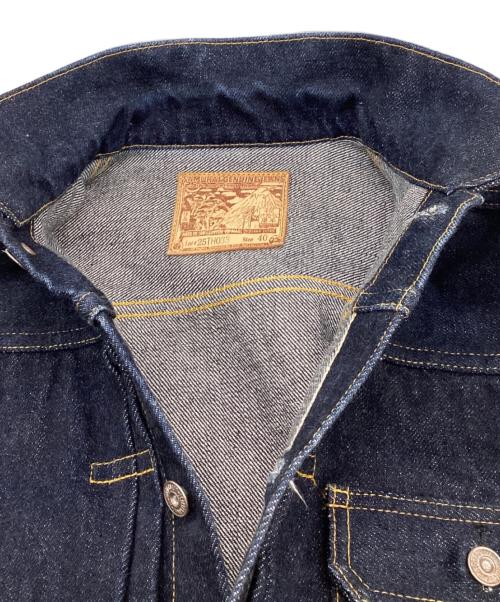 SAMURAI JEANS（サムライジーンズ）SAMURAI JEANS (サムライジーンズ) S551XX 25oz. 1st TYPE デニムジャケット インディゴ サイズ:40の古着・服飾アイテム