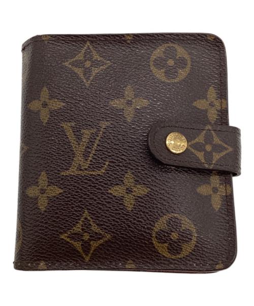 LOUIS VUITTON（ルイ ヴィトン）LOUIS VUITTON (ルイ ヴィトン) モノグラム コンパクト ジップ 2つ折り財布の古着・服飾アイテム