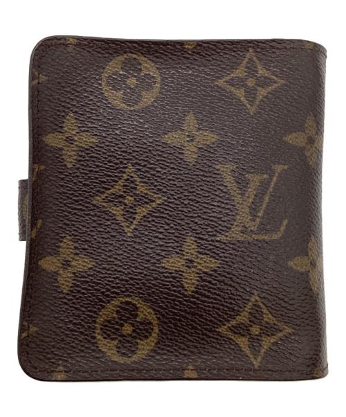 LOUIS VUITTON（ルイ ヴィトン）LOUIS VUITTON (ルイ ヴィトン) モノグラム コンパクト ジップ 2つ折り財布の古着・服飾アイテム