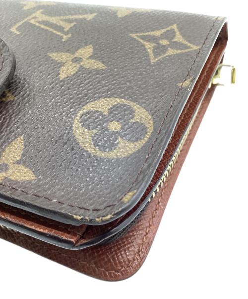 LOUIS VUITTON（ルイ ヴィトン）LOUIS VUITTON (ルイ ヴィトン) モノグラム コンパクト ジップ 2つ折り財布の古着・服飾アイテム