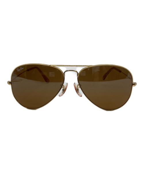 RAY-BAN（レイバン）RAY-BAN (レイバン) アビエーター サングラス ゴールド サイズ:58□14の古着・服飾アイテム