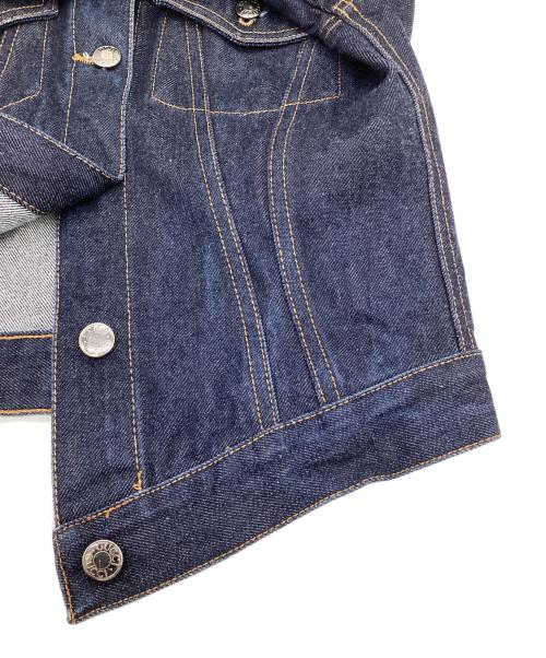 GUCCI（グッチ）GUCCI (グッチ) デニムジャケット インディゴ サイズ:40の古着・服飾アイテム